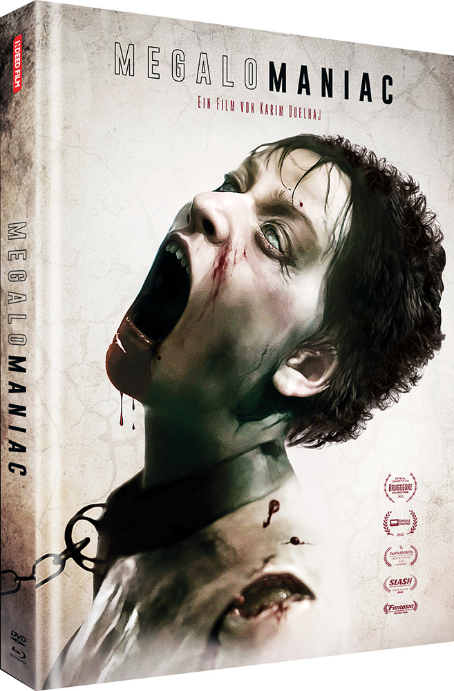 Megalomaniac - Cover D - Mediabook (Blu-Ray+DVD) - Limited 555 Edition