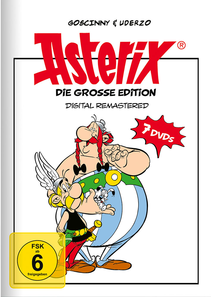 Die große Asterix Edition (7DVDs) - Digital Remastered (2023)