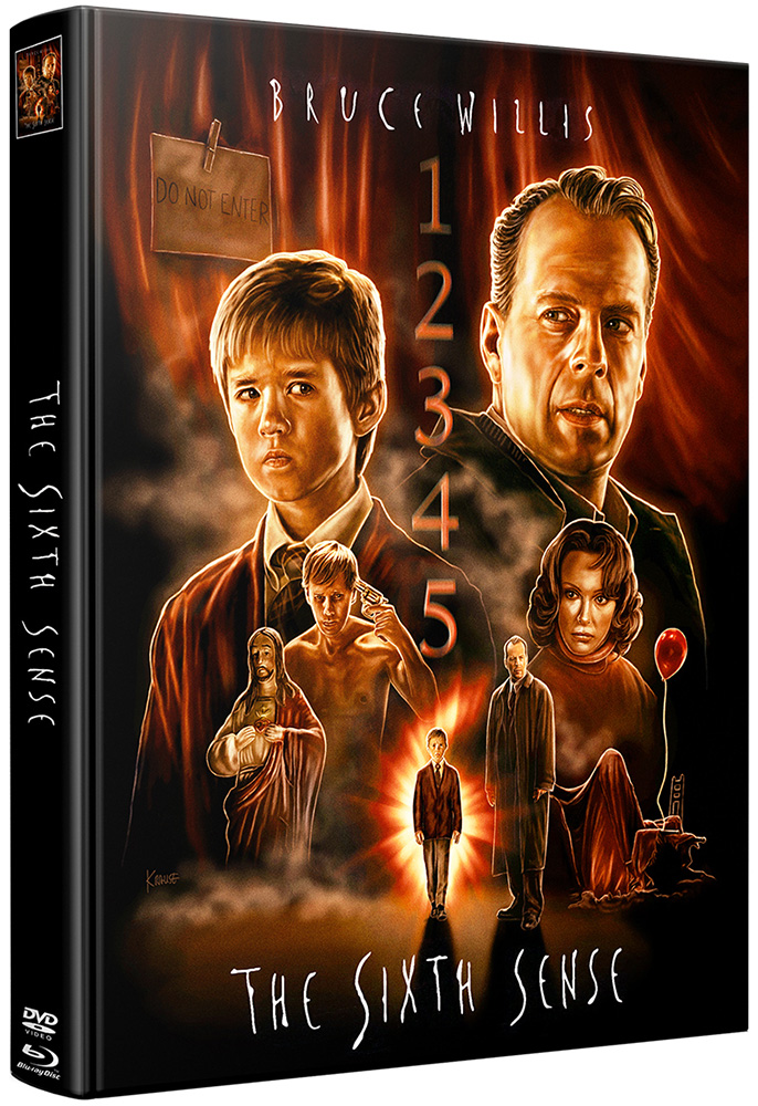 The Sixth Sense (Blu-Ray) (3Discs) - Mediabook (Wattiert) - Limited 500 Edition - Uncut The Sixth Sense (Blu-Ray) (3Discs) - Mediabook (Wattiert) - Limited 500 Edition - Uncut
