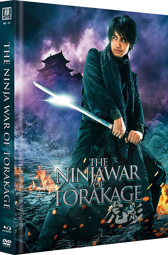 The Ninja War Of Torakage (OmU) (Blu-Ray+DVD) - Cover A - Mediabook - Limited 500 Edition