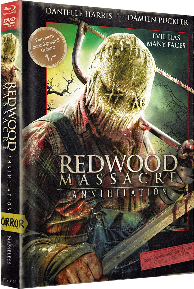 Redwood Massacre: Annihilation - Cover C - Mediabook (Blu-Ray+DVD) - Limited 500 Edition Redwood Massacre: Annihilation - Cover C - Mediabook (Blu-Ray+DVD) - Limited 500 Edition
