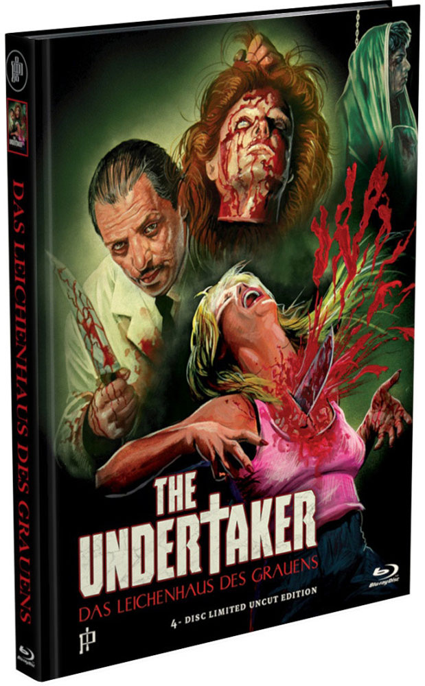 The Undertaker (Das Leichenhaus des Grauens) (2BD+2DVD) - Cover G - Mediabook - Limited 500 Edition - Uncut