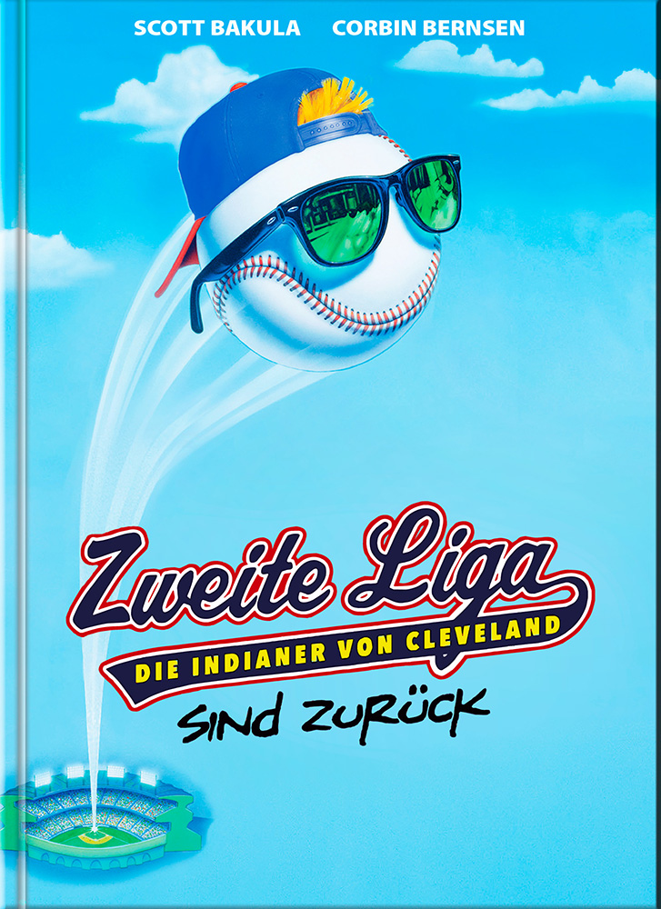 Die Indianer von Cleveland 3: Zweite Liga - Die Indianer von Cleveland sind zurück - Cover A - Mediabook (Blu-Ray+DVD) - Limited 333 Edition Die Indianer von Cleveland 3: Zweite Liga - Die Indianer von Cleveland sind zurück - Cover A - Mediabook (Blu-Ray+DVD) - Limited 333 Edition