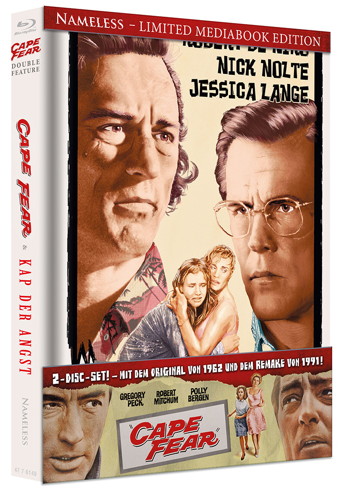 Kap der Angst - Cover B - Mediabook (Blu-Ray) (2Discs) - Original & Remake - Limited 500 Edition