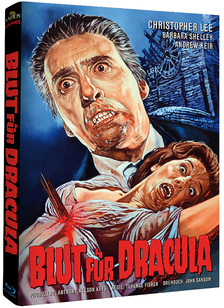 Blut für Dracula (Blu-Ray) (2Discs) - Cover F - Mediabook - Limited 222 Edition