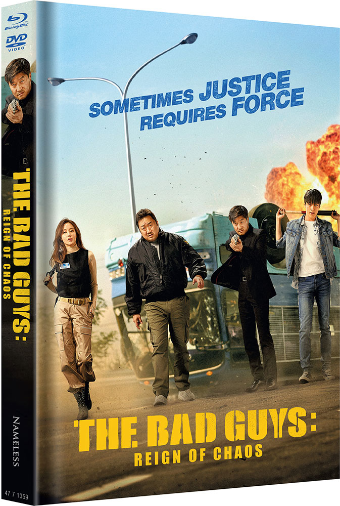 The Bad Guys: Reign Of Chaos - Cover B - Mediabook (Blu-Ray+DVD) - Limited 333 Edition The Bad Guys: Reign Of Chaos - Cover B - Mediabook (Blu-Ray+DVD) - Limited 333 Edition