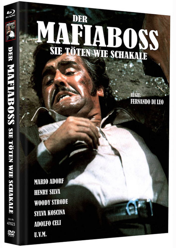 Der Mafiaboss - Sie töten wie Schakale (Blu-Ray+DVD) - Cover D - Mediabook - Limited 75 Edition