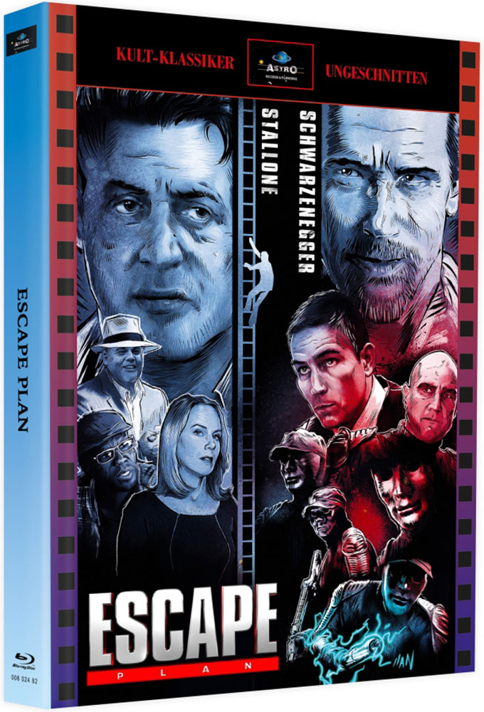 Escape Plan (2Blu-Ray) - Mediabook - Limited 250 Edition - Astro Design