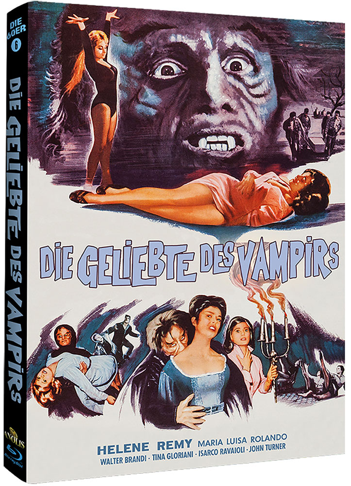 Die Geliebte des Vampirs (Blu-Ray) - Cover B - Mediabook - Limited Edition - Uncut