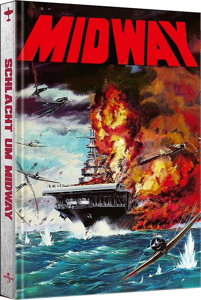 Schlacht um Midway - Cover B - Mediabook (Blu-Ray+DVD) - Limited 333 Edition Schlacht um Midway - Cover B - Mediabook (Blu-Ray+DVD) - Limited 333 Edition
