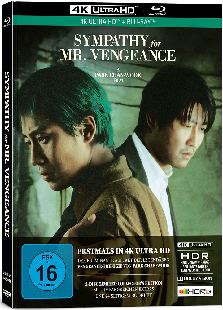 Sympathy For Mr. Vengeance (4K UHD+Blu-Ray) - Mediabook - Limited Edition