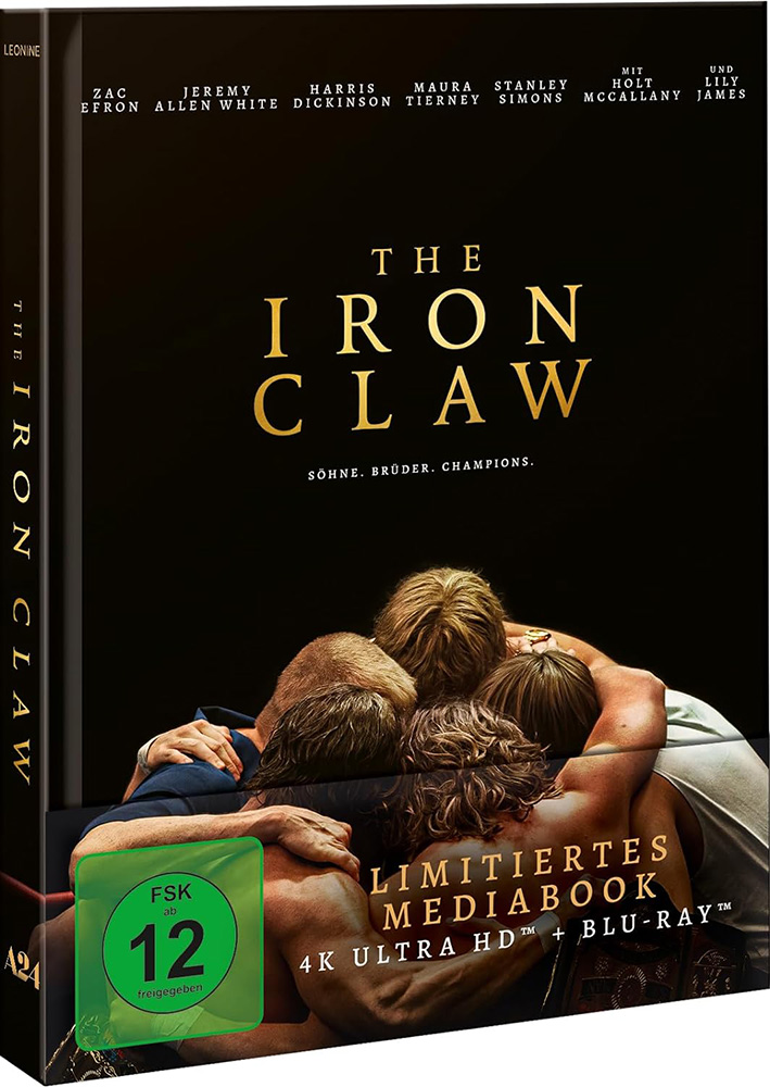 The Iron Claw (4K UHD+Blu-Ray) - Limited Mediabook Edition The Iron Claw (4K UHD+Blu-Ray) - Limited Mediabook Edition