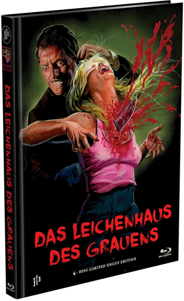Das Leichenhaus des Grauens (The Undertaker) (2Blu-Ray+2DVD) - Cover B - Mediabook Limited 222 Edition - Uncut