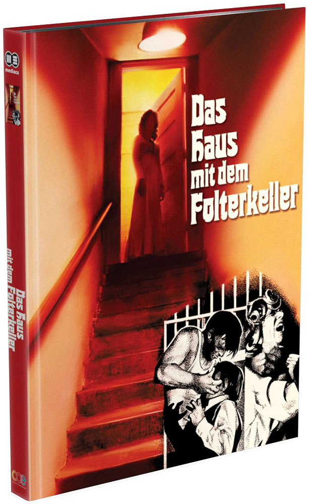 Das Haus mit dem Folterkeller - Cover A - Mediabook (Blu-Ray+DVD) - Limited 250 Edition - Uncut