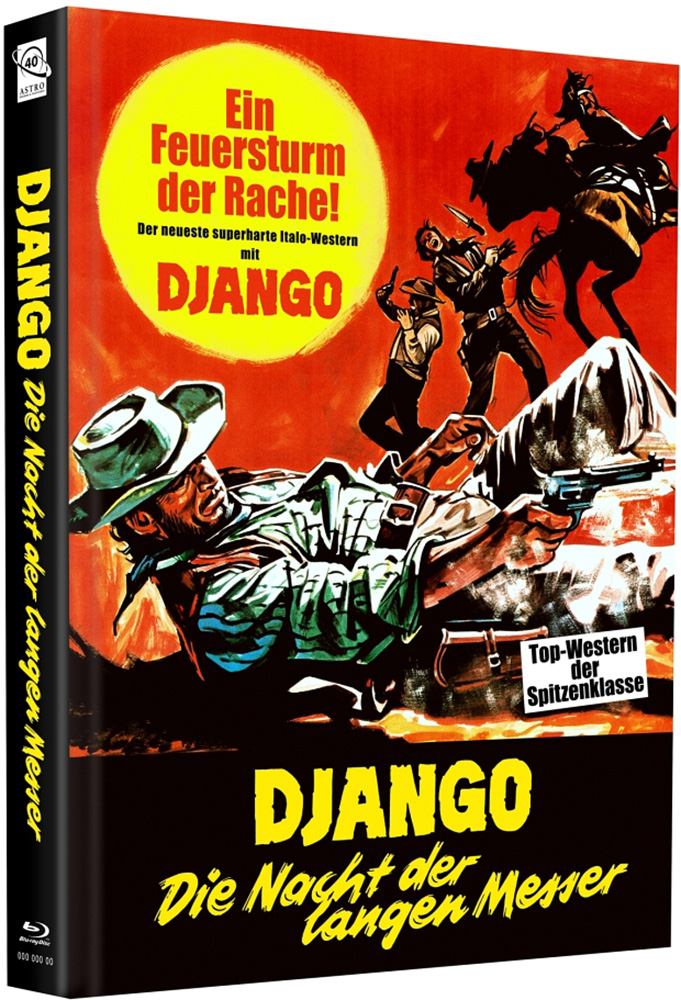 Django - Die Nacht der langen Messer - Cover F - Mediabook (Blu-Ray+DVD) - Limited 111 Edition