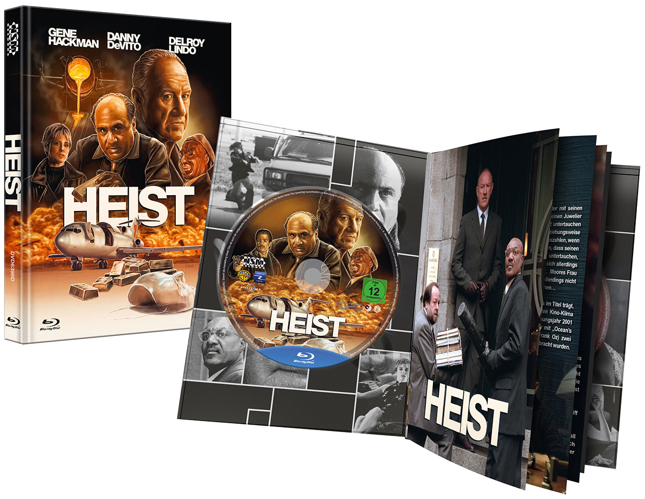 Heist - Der letzte Coup (Blu-Ray+DVD) - Cover D - Mediabook - Limited 222 Edition Heist - Der letzte Coup (Blu-Ray+DVD) - Cover D - Mediabook - Limited 222 Edition
