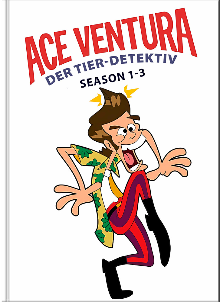 Ace Ventura - Der Tierdetektiv (2Blu-Rays) - Season 1-3 - Cover A - Mediabook - Die komplette Serie - Limited 333 Edition Ace Ventura - Der Tierdetektiv (2Blu-Rays) - Season 1-3 - Cover A - Mediabook - Die komplette Serie - Limited 333 Edition