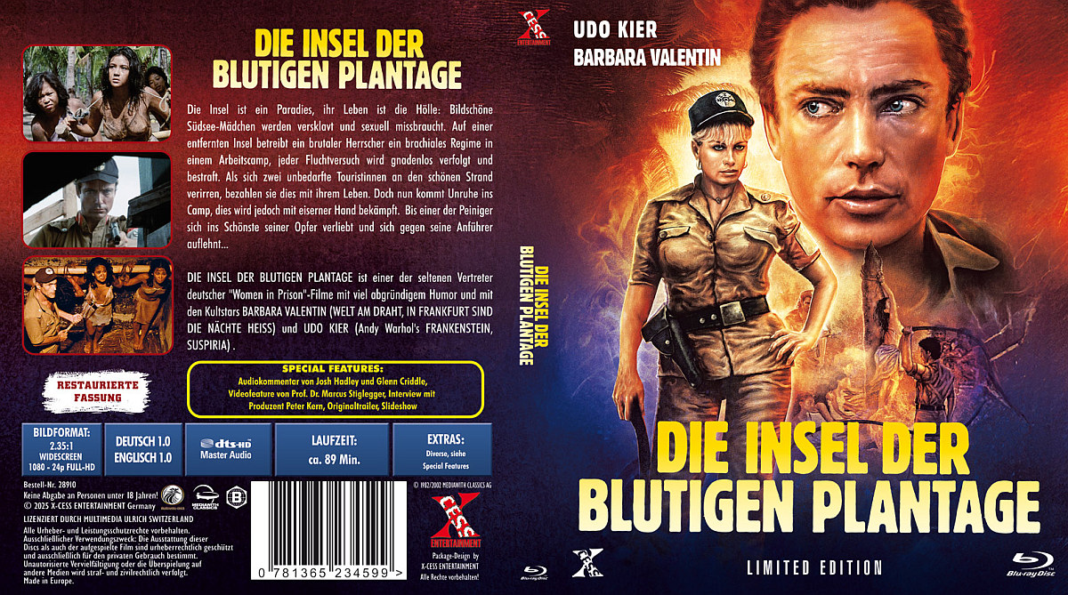 Die Insel der blutigen Plantage (Blu-Ray)