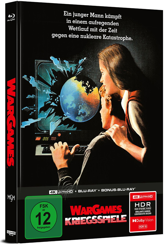 WarGames - Kriegsspiele (4K UHD+Blu-Ray) (3Discs) - Mediabook - Limited Edition WarGames - Kriegsspiele (4K UHD+Blu-Ray) (3Discs) - Mediabook - Limited Edition