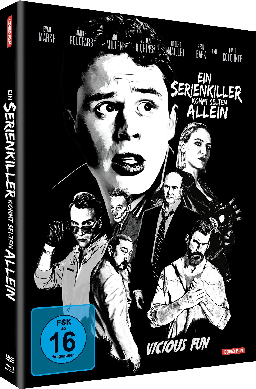 Ein Serienkiller kommt selten allein (Blu-Ray+DVD) - Mediabook - Limited Edition - Uncut Ein Serienkiller kommt selten allein (Blu-Ray+DVD) - Mediabook - Limited Edition - Uncut