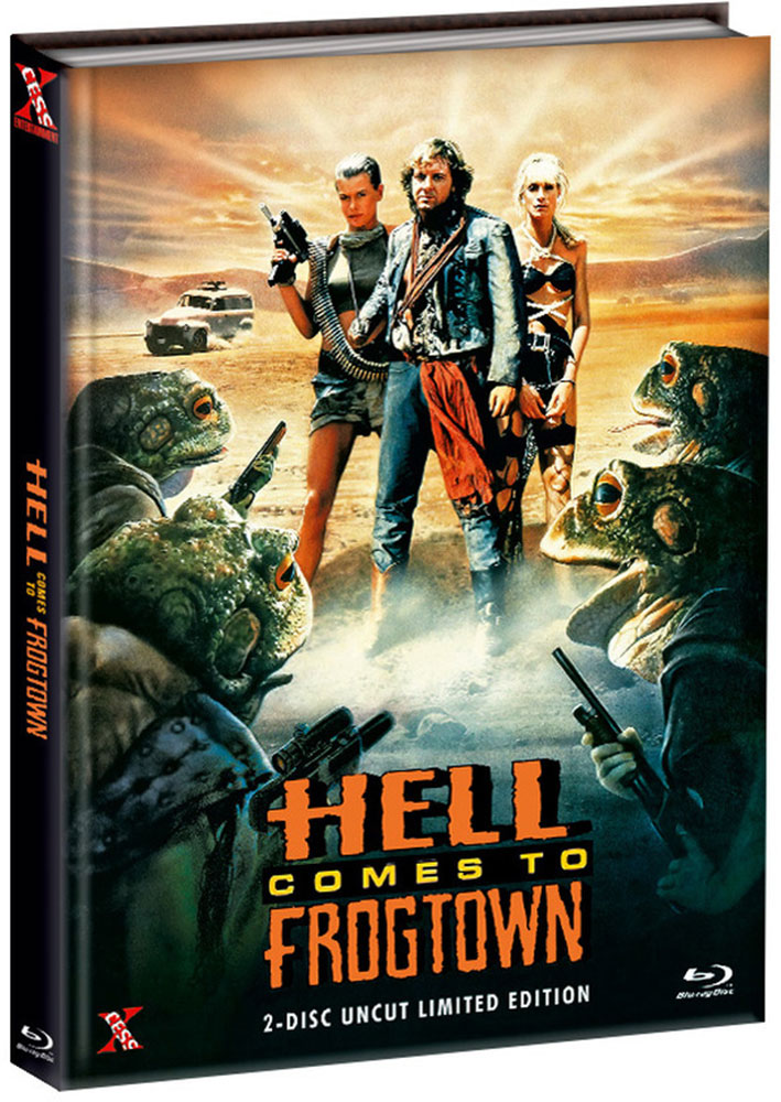 Hell Comes To Frogtown - Cover B - Mediabook (Blu-Ray+DVD) - Limited 333 Edition