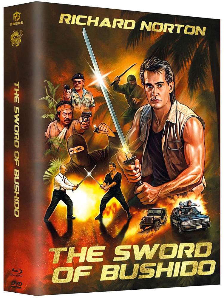 The Sword of Bushido (Karate Champ) (Blu-ray+DVD) (3Discs) - Cover B - Mega Mediabook - Limited 163 Edition