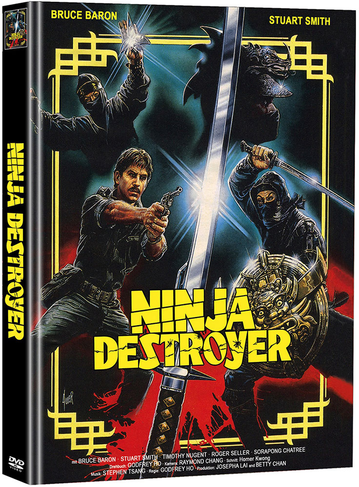 Ninja Destroyer - Cover A - Mediabook - (2DVD) - Limited 144 Edition Ninja Destroyer - Cover A - Mediabook - (2DVD) - Limited 144 Edition