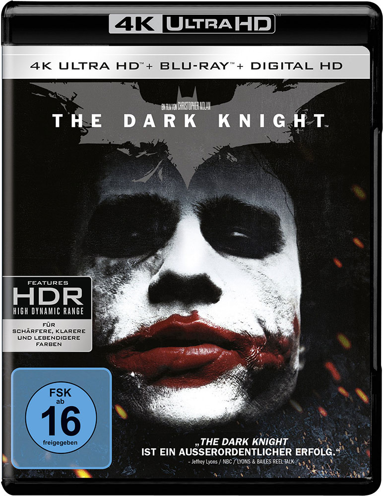 The Dark Knight (4K UHD+Blu-Ray) (3Discs)