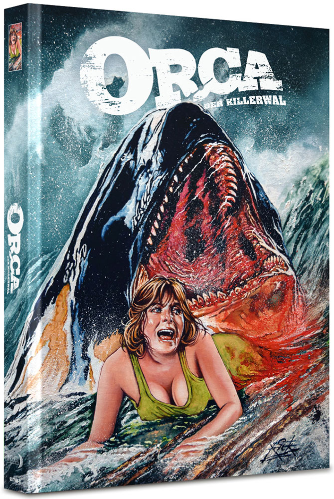 Orca - Der Killerwal - Cover B - Mediabook (Blu-Ray+DVD) - Limited 333 Edition