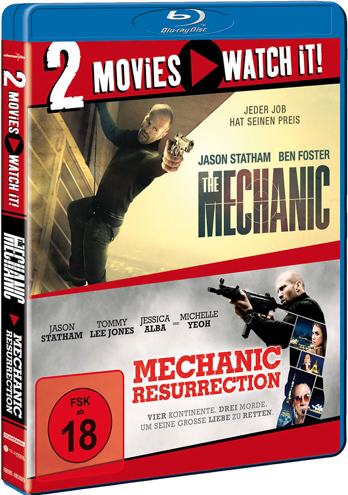 The Mechanic / Mechanic: Resurrection (Blu-Ray) (2Discs)