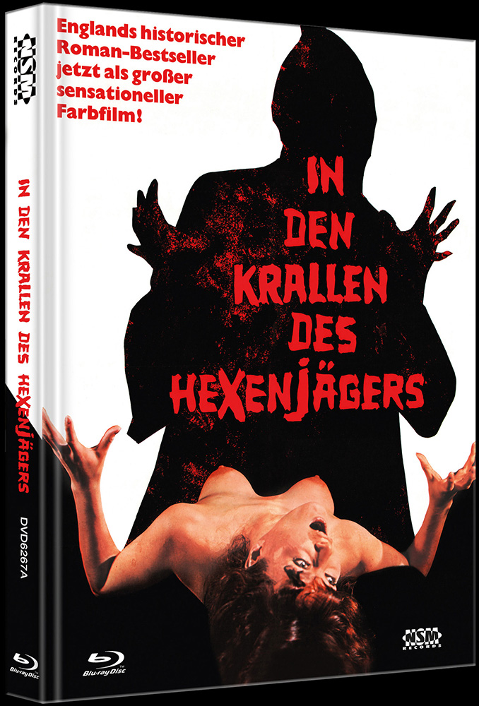 In den Krallen des Hexenjägers (Blu-Ray+DVD) - Cover A - Mediabook - Uncut - Limited 333 Edition