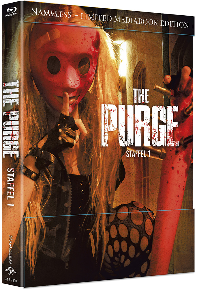 The Purge - Die Säuberung - Staffel 1 (Blu-Ray) (2Discs) - Cover A - Mediabook - Limited 333 Edition