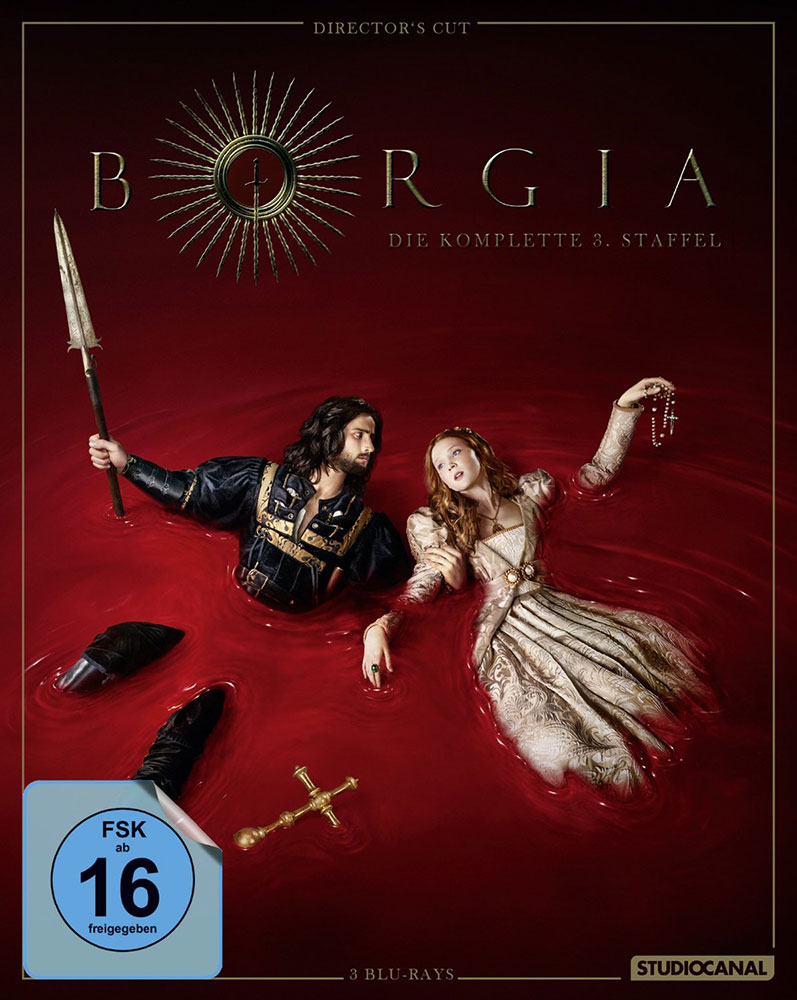 Borgia - Die komplette 3. Staffel (Blu-Ray) (4Discs) - Directors Cut