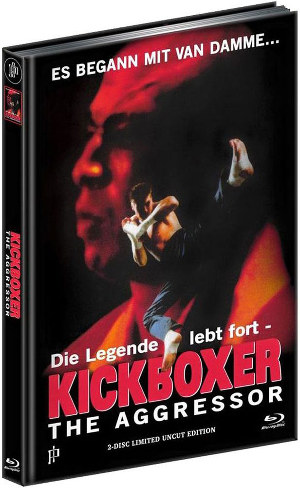 Kickboxer 4 - The Aggressor - Cover A - Mediabook (Blu-Ray+DVD) - Limited 250 Edition