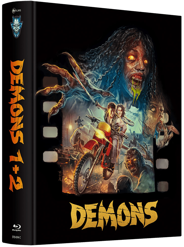 Demons 1+2 (Blu-ray) (2Discs) - Cover C - Mediabook - Limited 333 Edition Demons 1+2 (Blu-ray) (2Discs) - Cover C - Mediabook - Limited 333 Edition