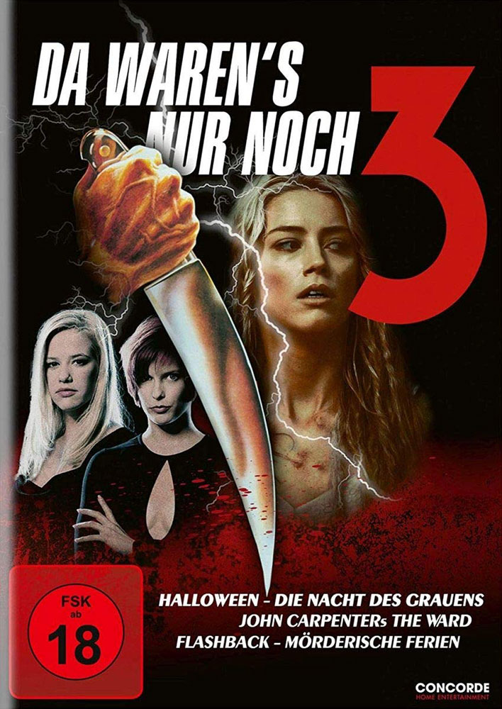 Da warens nur noch 3 (3DVD) (Halloween, The Ward, Flashback)
