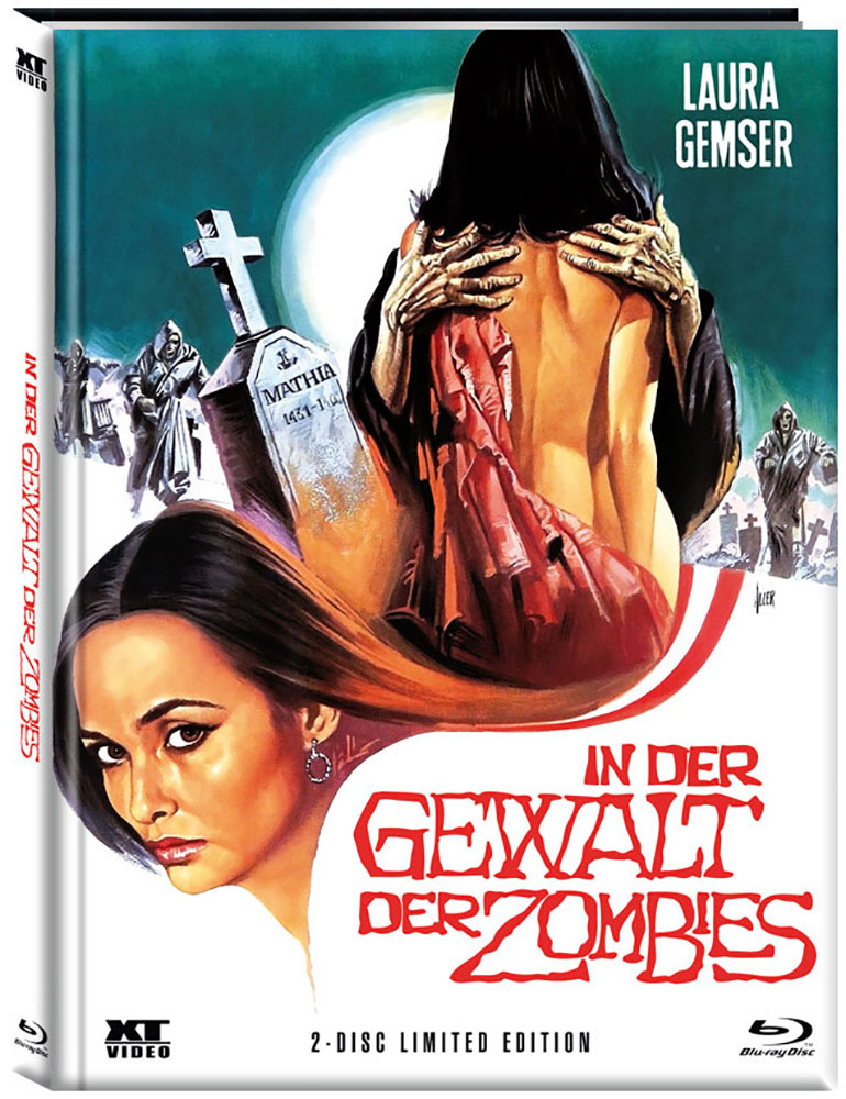 In der Gewalt der Zombies - Cover B - Mediabook (Blu-Ray+DVD) - Limited 666 Edition