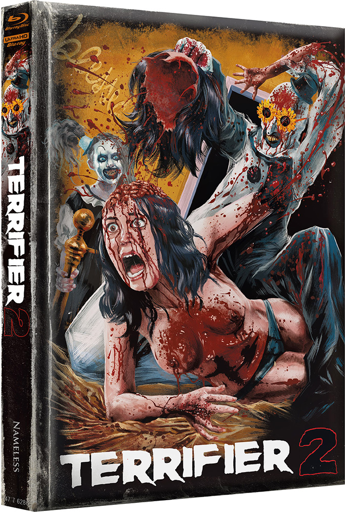 Terrifier 2 - Cover I - Mediabook (Wattiert) (4K UHD+Blu-Ray) - B-Ware ohne Limitierungsnummer! Terrifier 2 - Cover I - Mediabook (Wattiert) (4K UHD+Blu-Ray) - B-Ware ohne Limitierungsnummer!