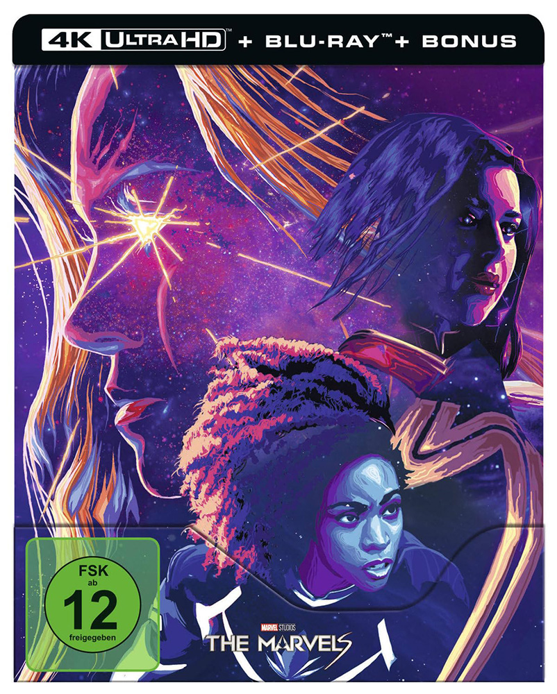 The Marvels (4K UHD+Blu-Ray) - Limited SteelBook Edition The Marvels (4K UHD+Blu-Ray) - Limited SteelBook Edition