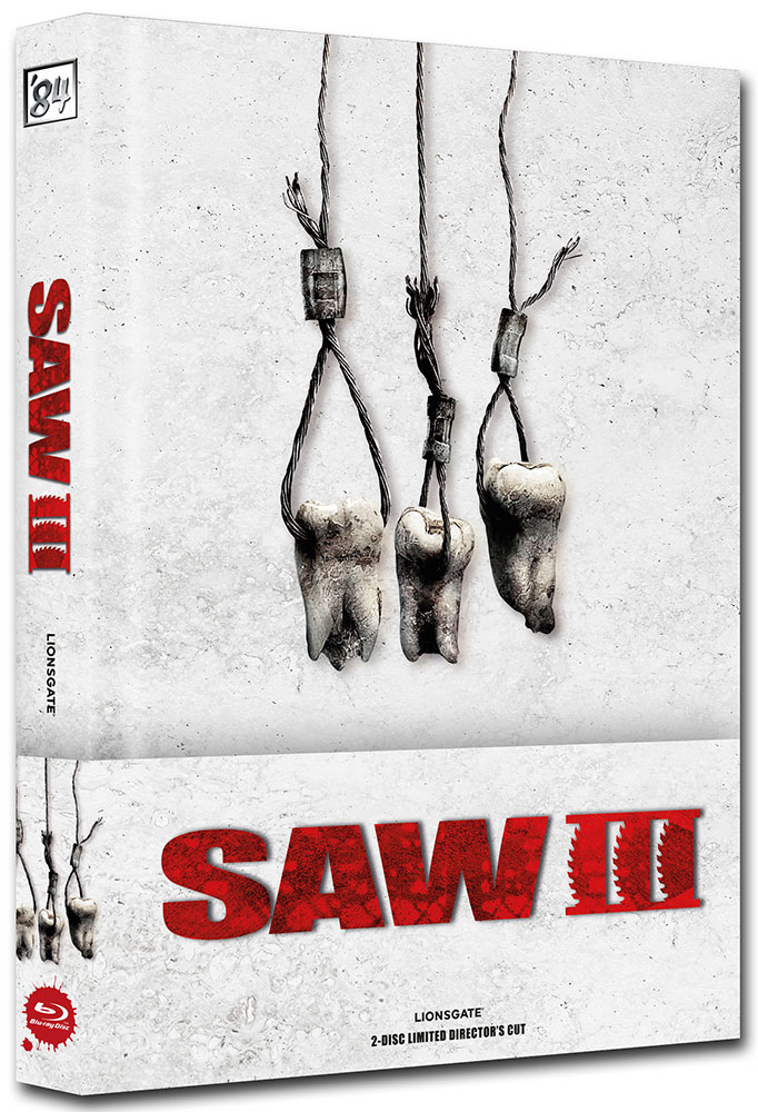 Saw 3 - Cover A - Mediabook (Wattiert) (Blu-Ray+DVD) - Limited 500 Edition