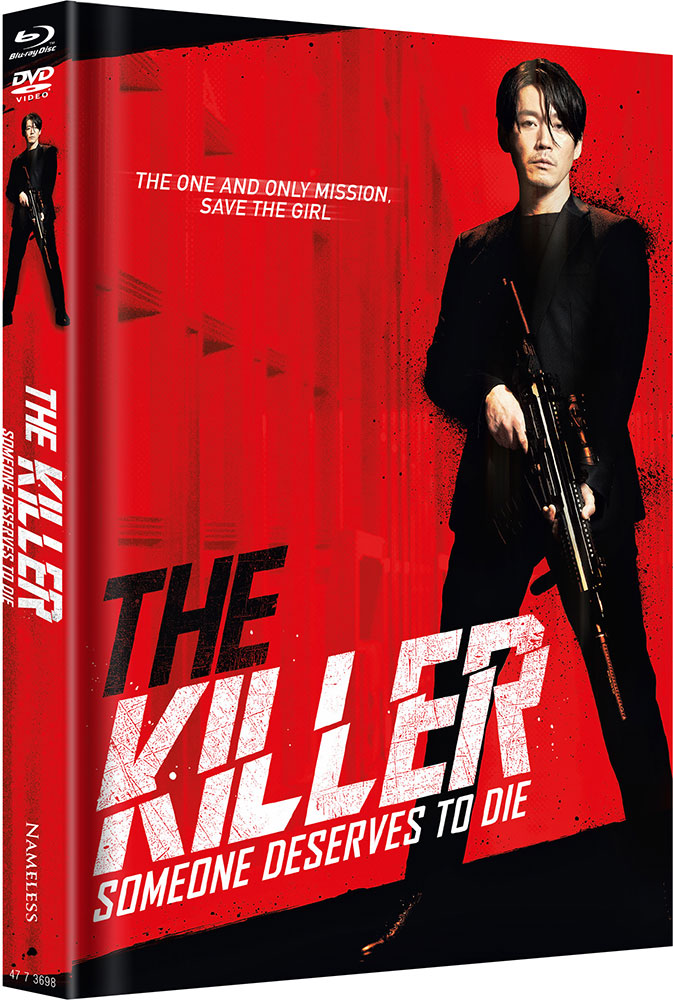 The Killer - Someone Deserves to Die - Cover A - Mediabook (Blu-Ray+DVD) - Limited 444 Edition The Killer - Someone Deserves to Die - Cover A - Mediabook (Blu-Ray+DVD) - Limited 444 Edition