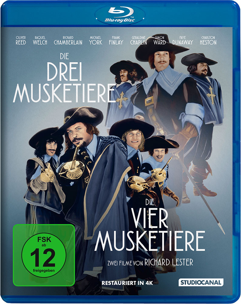 Die drei Musketiere / Die vier Musketiere (Blu-Ray) (2Discs)