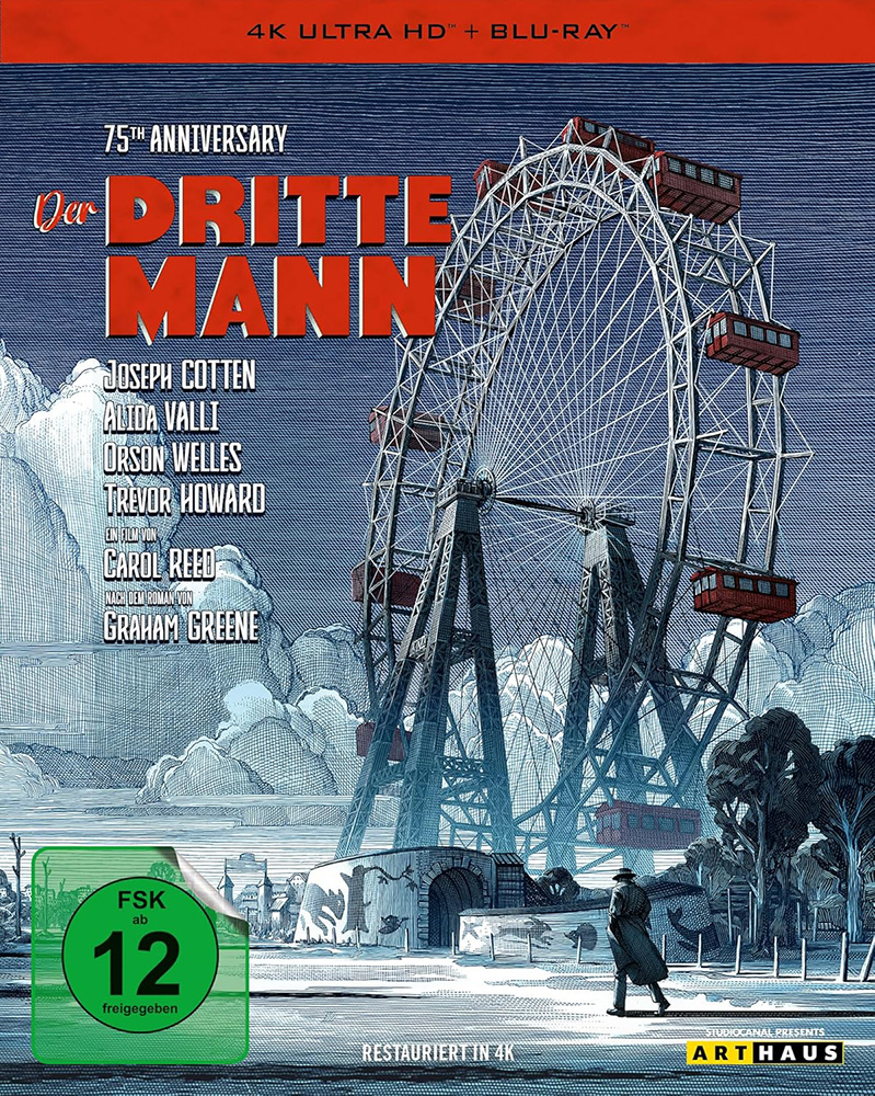 Der dritte Mann (4K UHD+Blu-Ray) - 75th Anniversary Edition Der dritte Mann (4K UHD+Blu-Ray) - 75th Anniversary Edition