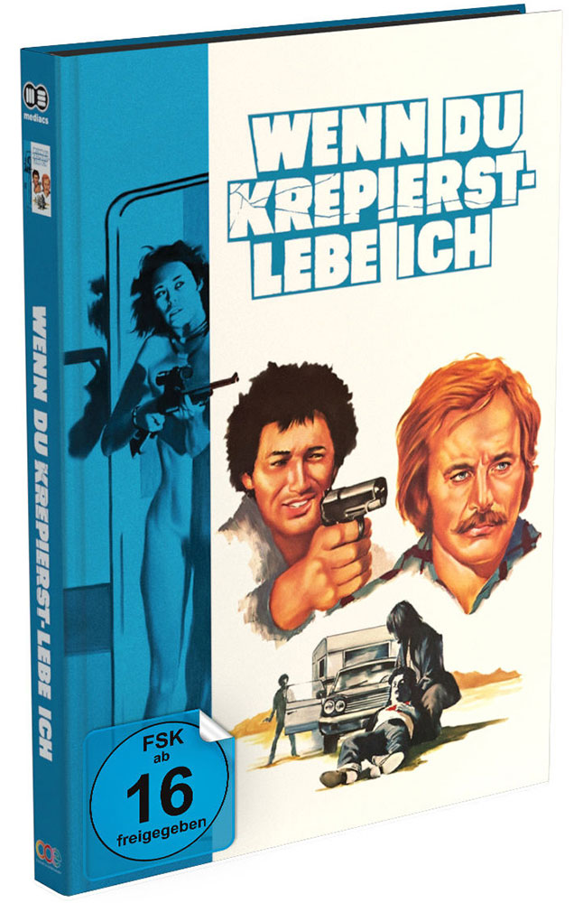 Wenn Du krepierst - lebe ich! - Cover D - Mediabook (Blu-Ray+DVD) - Limited Edition Wenn Du krepierst - lebe ich! - Cover D - Mediabook (Blu-Ray+DVD) - Limited Edition