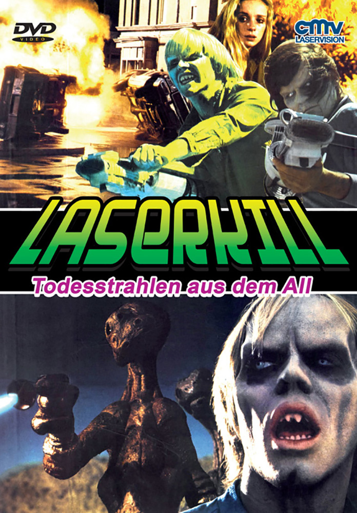 Laserkill - Todesstrahlen aus dem All - Cover B - Uncut - kleine Hartbox
