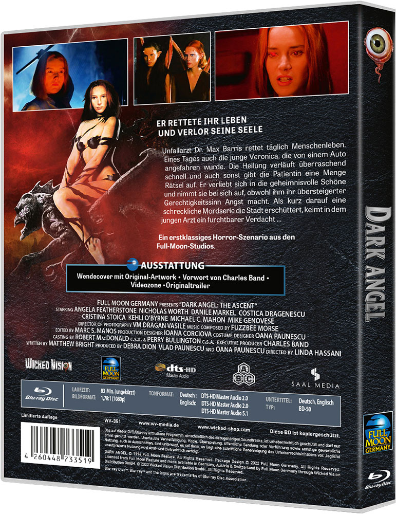 Dark Angel - Tochter des Satans (Blu-Ray) - Uncut