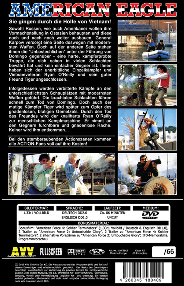 American Eagle - Cover A - große Hartbox - Limited 66 Edition