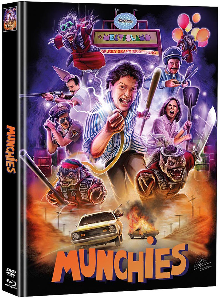 Munchies (Blu-Ray+DVD) - Cover B - Mediabook - Limited 333 Edition Munchies (Blu-Ray+DVD) - Cover B - Mediabook - Limited 333 Edition