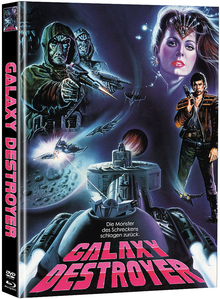 Galaxy Destroyer (Blu-Ray+DVD) - Cover A - Mediabook - Limited 222 Edition Galaxy Destroyer (Blu-Ray+DVD) - Cover A - Mediabook - Limited 222 Edition