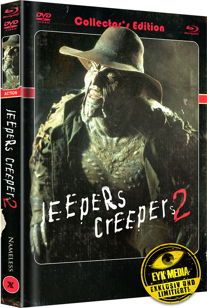 Jeepers Creepers 2 (Blu-Ray+DVD) - Cover A - Mediabook - Limited 444 Edition